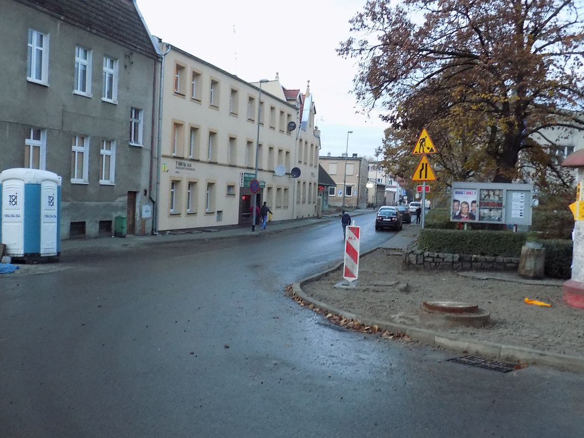 Ruszył już ruch ulicą Szczecińską Ruszył już ruch ulicą Szczecińską