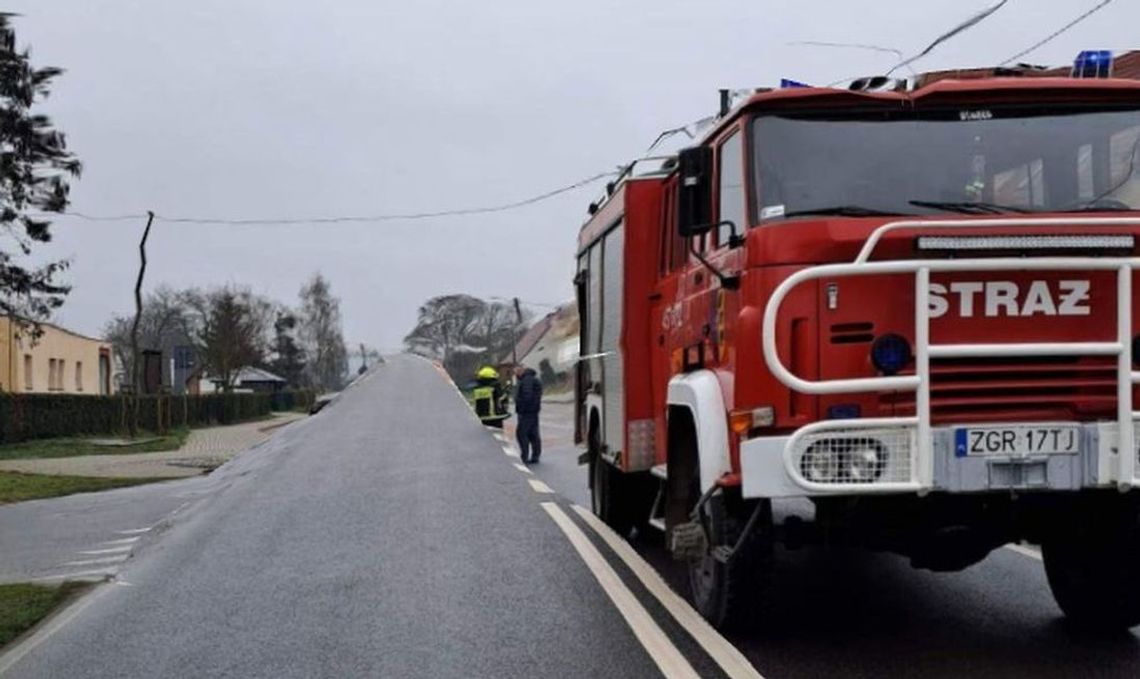 Wypadki i pożary. Interwencje strażaków w powiecie gryfińskim