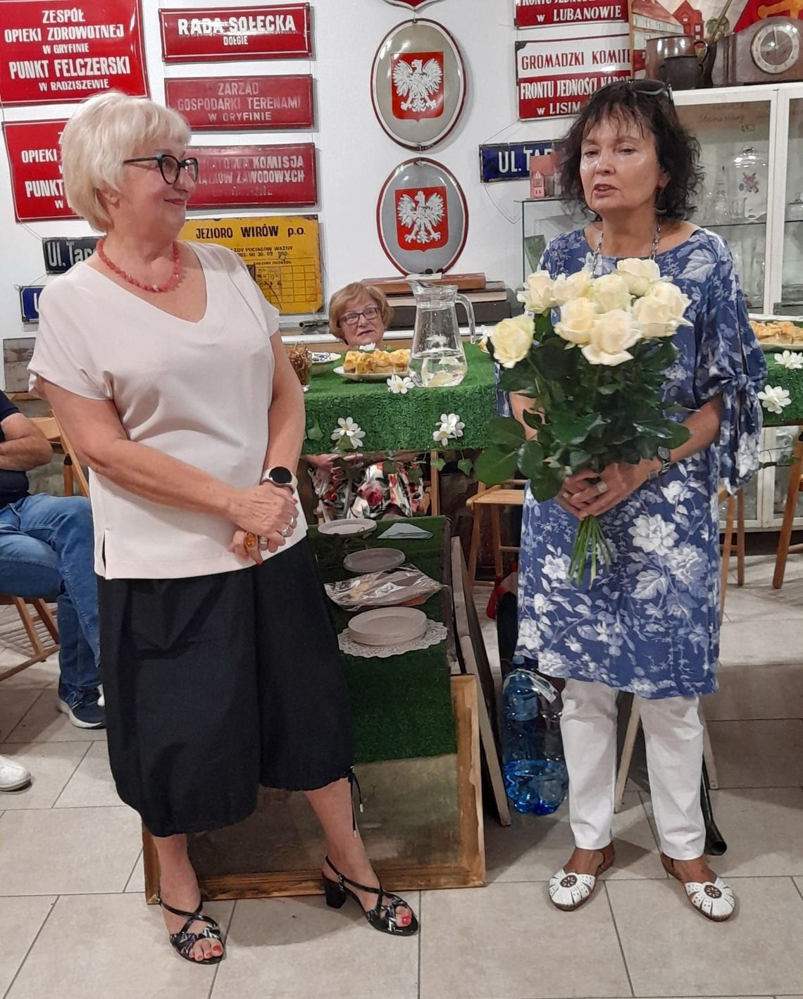 Sala z ledwością pomieściła wszystkich gości. Wystawę "Greifenhagen - Gryfino dawniej i dziś" otwarto z okazji 770. urodzin miasta