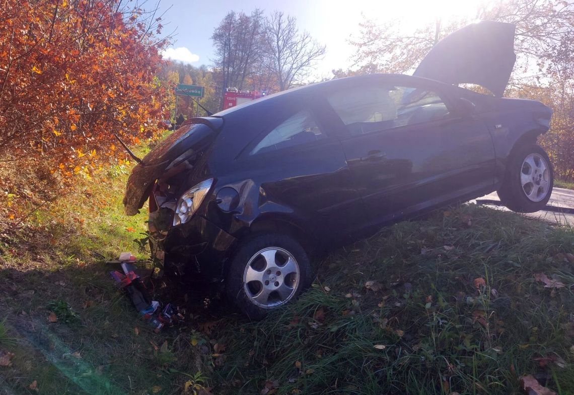 Samochód w rowie. I to nie jeden. Relacje strażaków