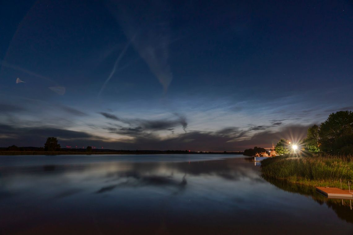 Sezon na obłoki srebrzyste uważam za otwarty Sezon na obłoki srebrzyste uważam za otwarty