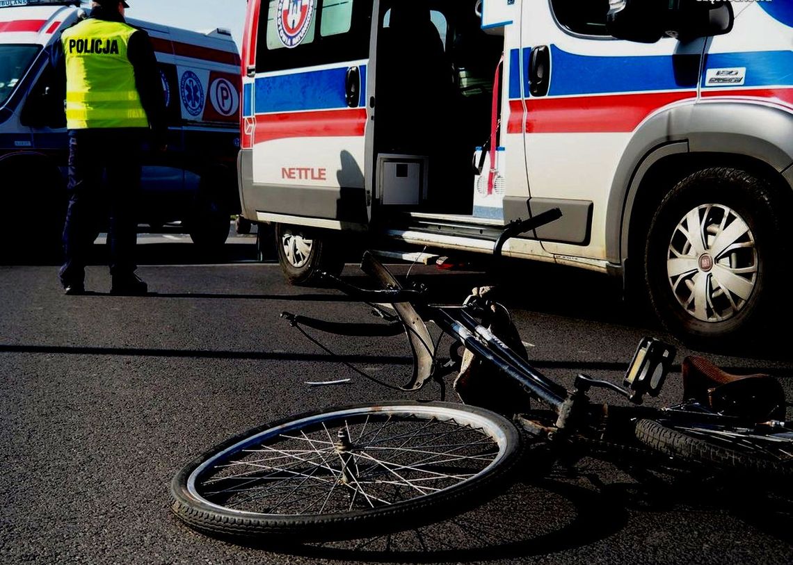 Śmiertelne potrącenie rowerzysty