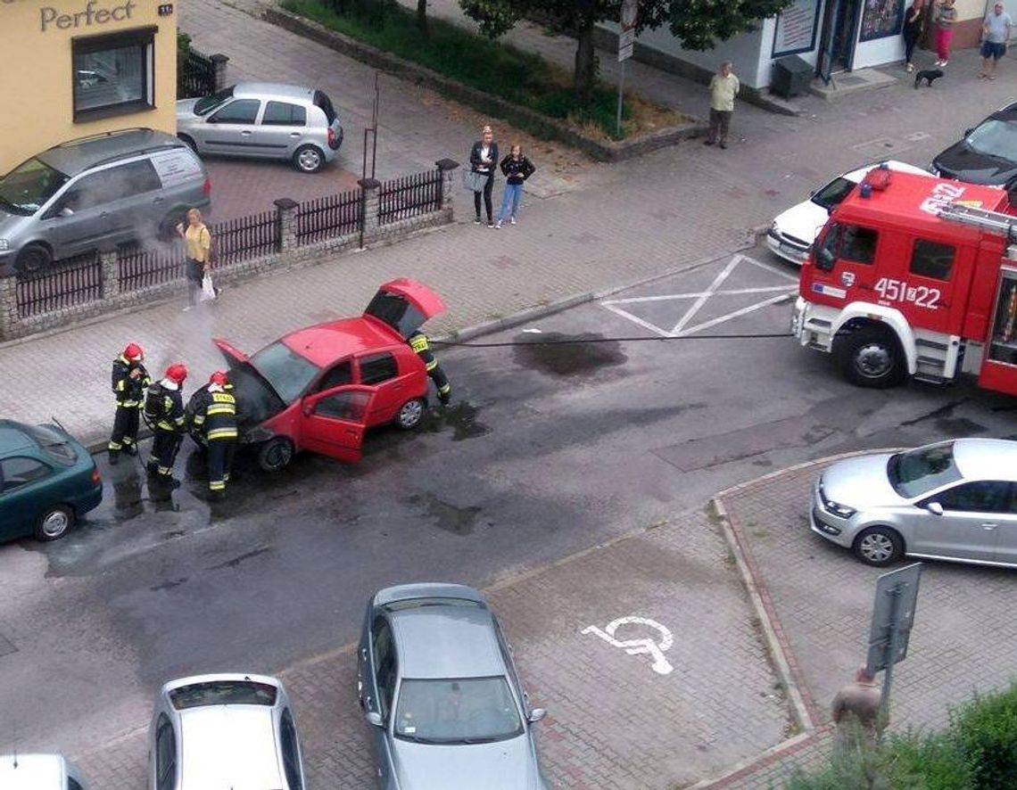 Spalił się na środku drogi Spalił się na środku drogi