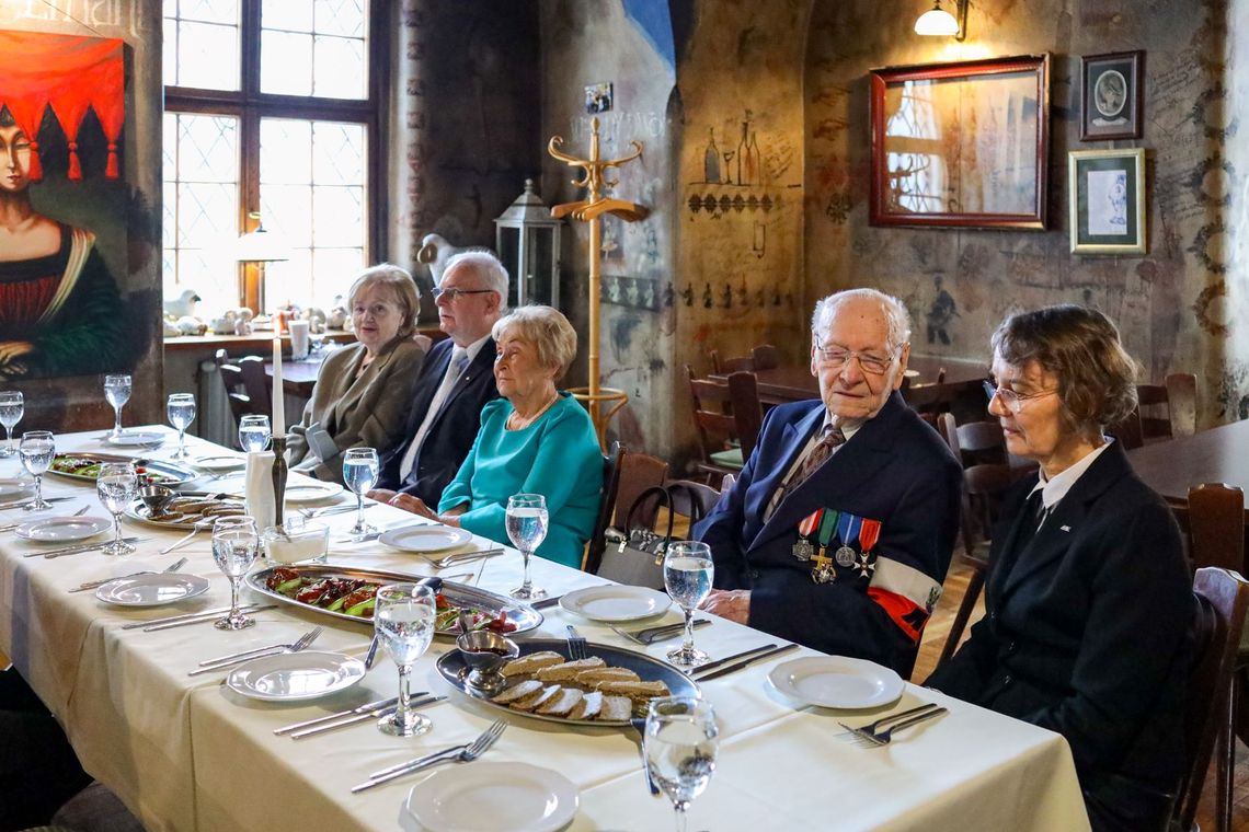 Spotkanie w świątecznej atmosferze i przy wielkanocnych potrawach