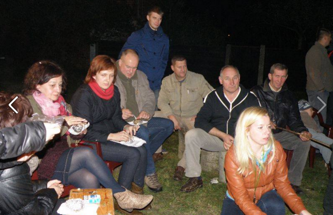 Spotkanie wyborcze przy ognisku Spotkanie wyborcze przy ognisku