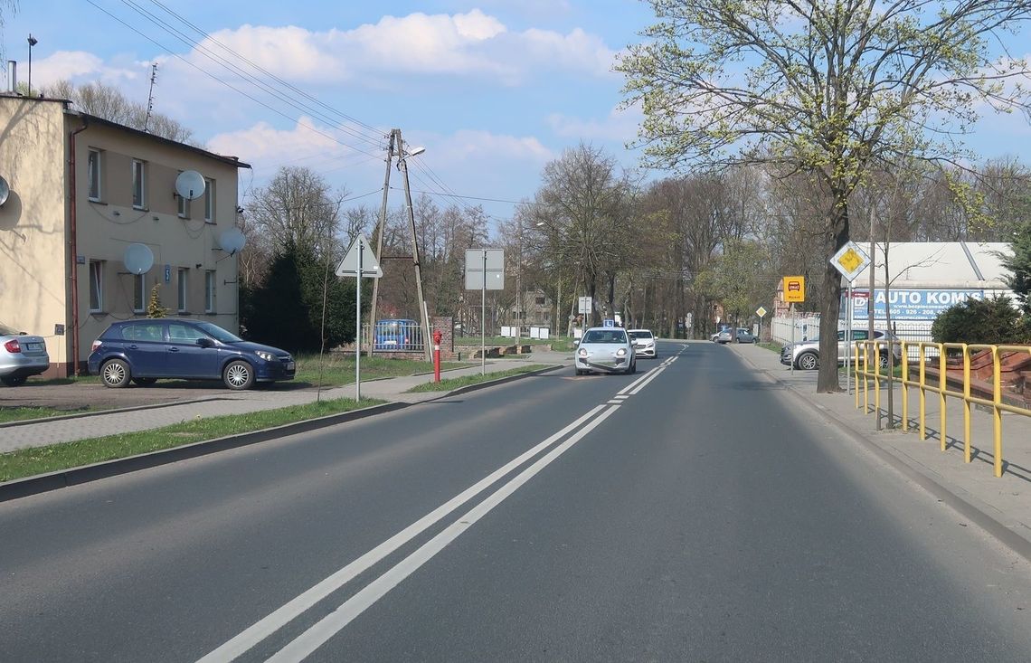 Stłuczka zakończyła się dziś mandatem Stłuczka zakończyła się dziś mandatem