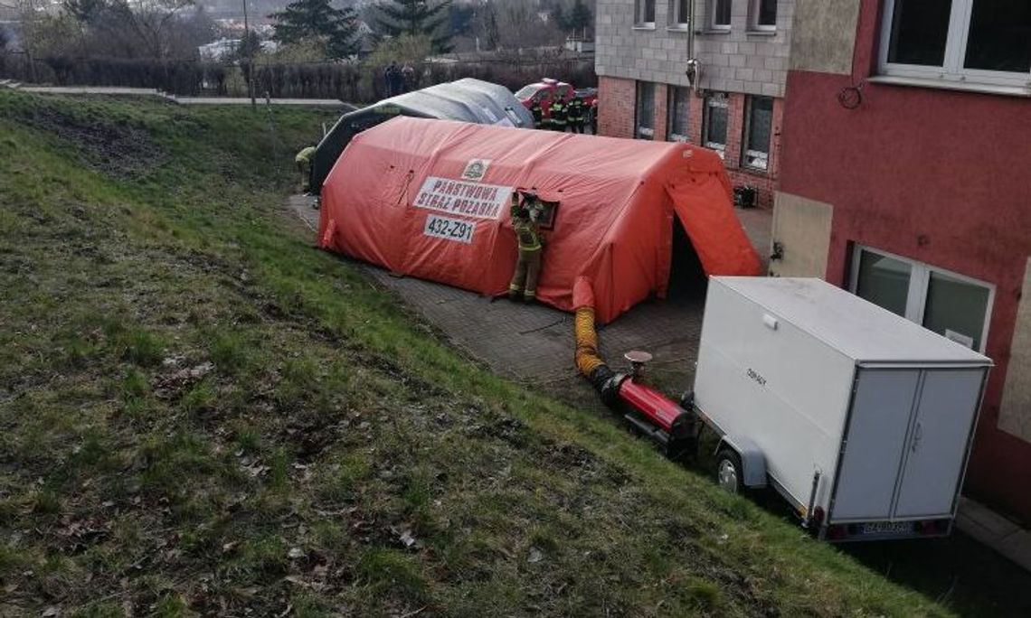 Straż w walce z koronawirusem. Akcje na terenie powiatu