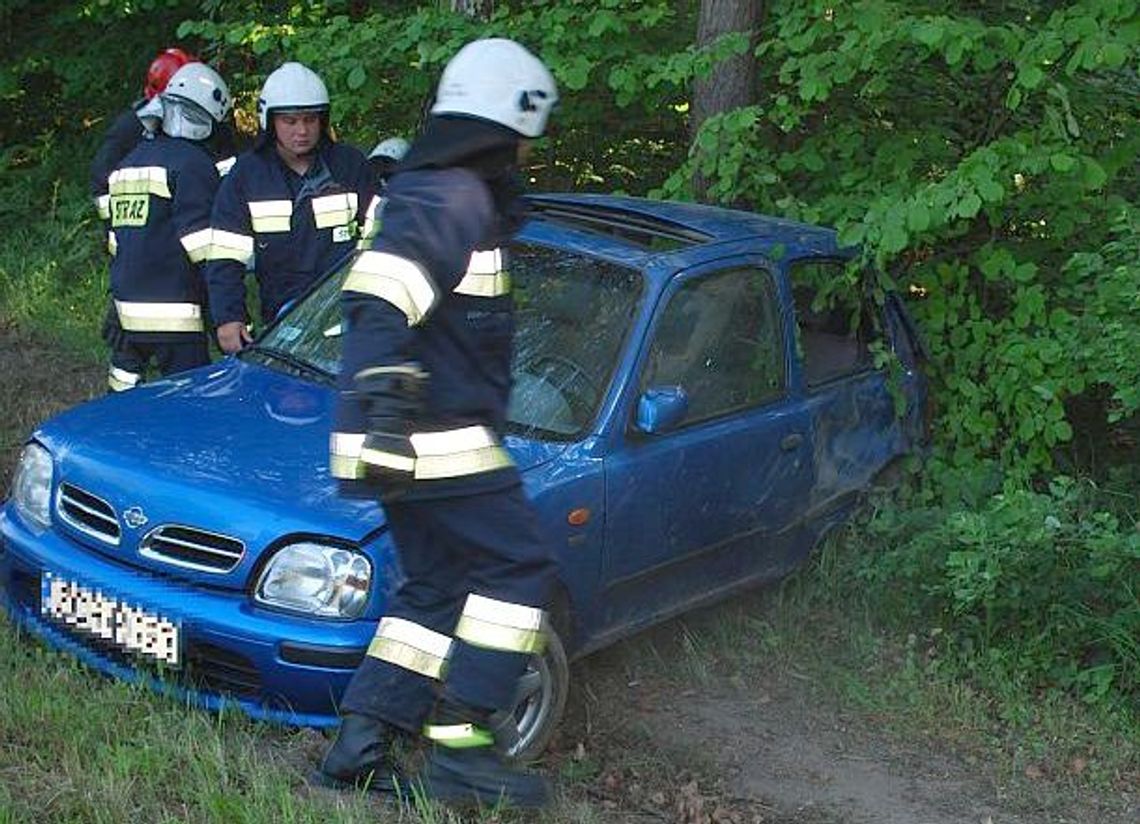 Strażackie akcje na drodze