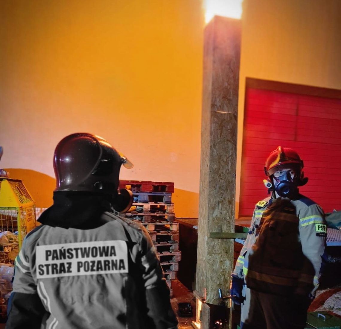 Strażacy szkolili się, jak używać lancy kominowej [FOTO]