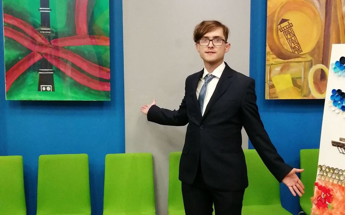 Student z głębokim niedosłuchem z Gryfina laureatem międzynarodowego stypendium