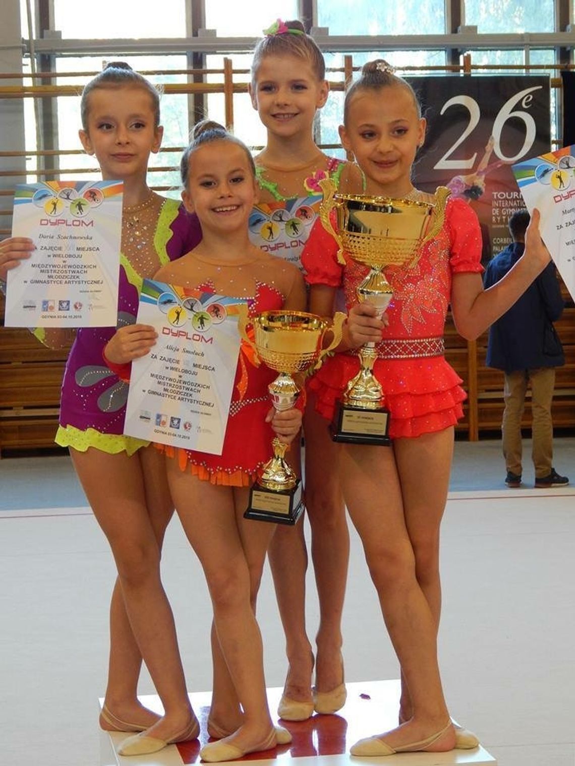 Sukcesy gimnastyczek Hermesa