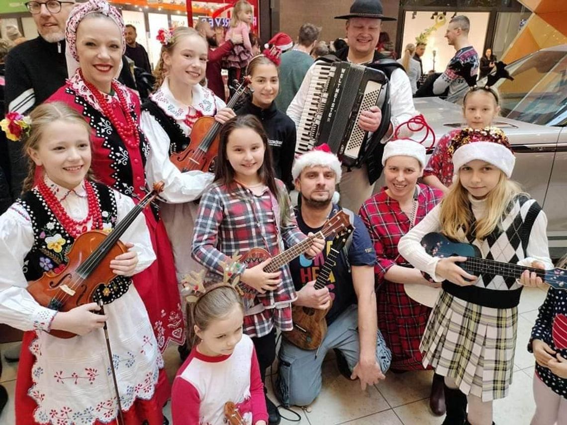 Świąteczny flash-mob