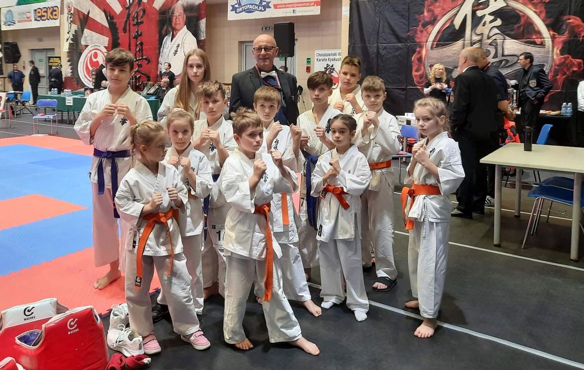 Świetny występ zawodników z powiatu gryfińskiego na Ogólnopolskim Turnieju Karate 