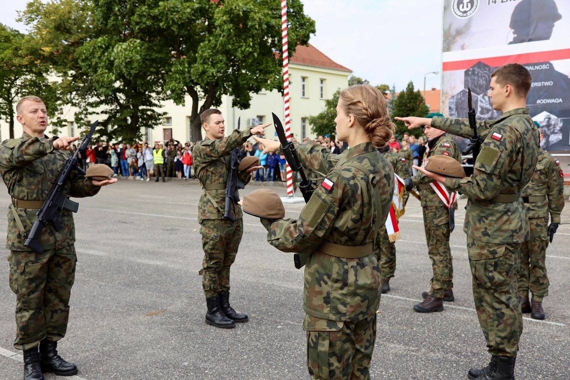Święto 14 Zachodniopomorskiej Brygady Obrony Terytorialnej w Szczecinie Podjuchach