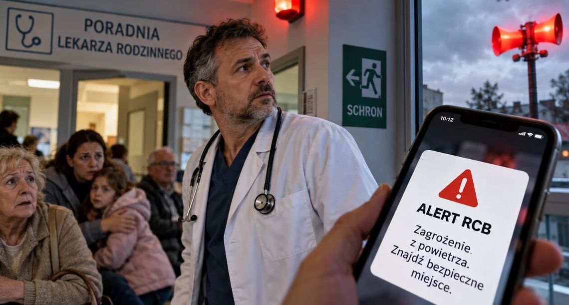 Alarm RCB w przychodni lekarskiej: Brak procedur i chaos podczas syren Alarm RCB w przychodni lekarskiej: Brak procedur i chaos podczas syren