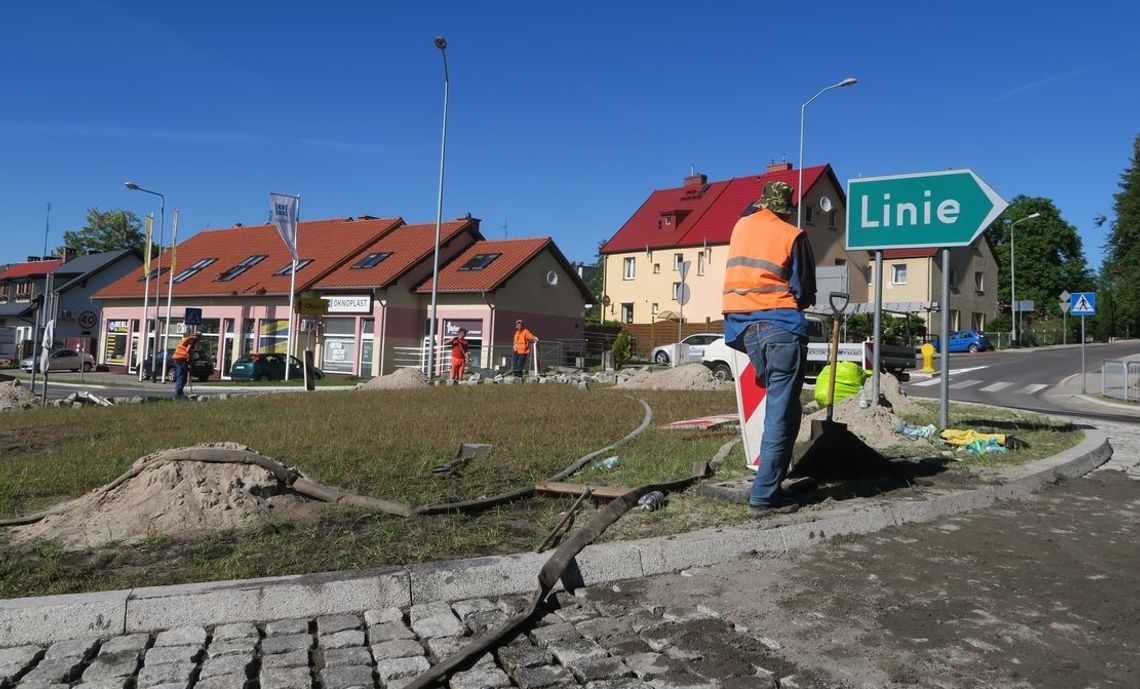 Syzyfowe prace na rondzie ks. Jana Palicy Syzyfowe prace na rondzie ks. Jana Palicy
