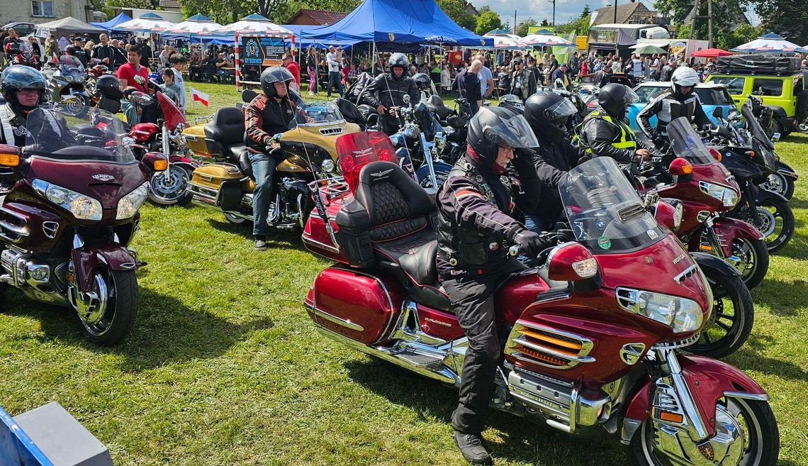 Takie cacka tylko w Dłusku Gryfińskim na motopikniku [FILM, ZDJĘCIA]