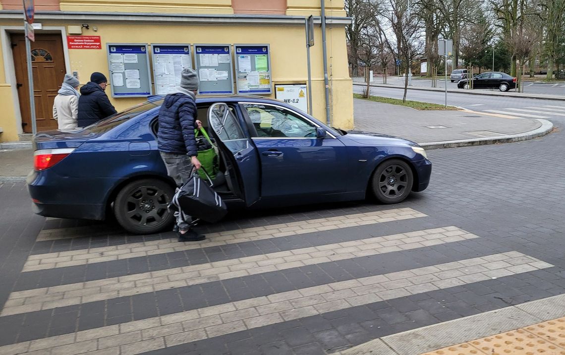 Takie rzeczy tylko przed siedzibą straży miejskiej?