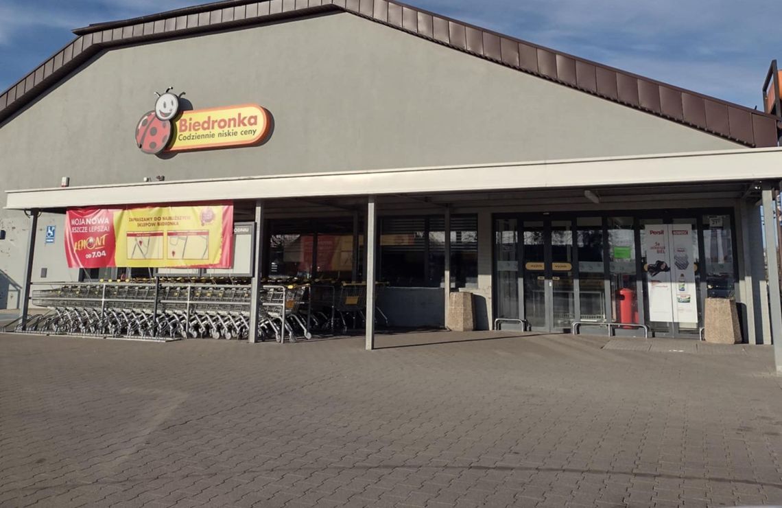 Tej Biedronki nie otworzyli po Wielkanocy. Wielki remont flagowej Biedronki