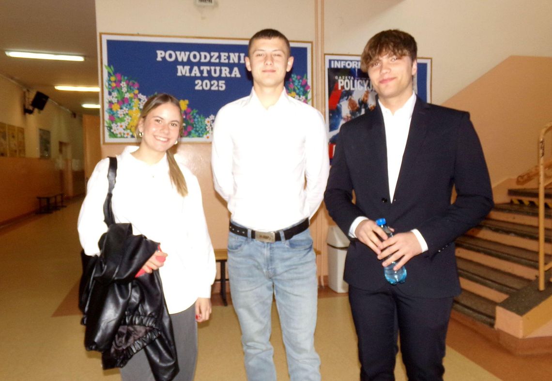 Tematy były łatwe - mówią maturzyści z Gryfina