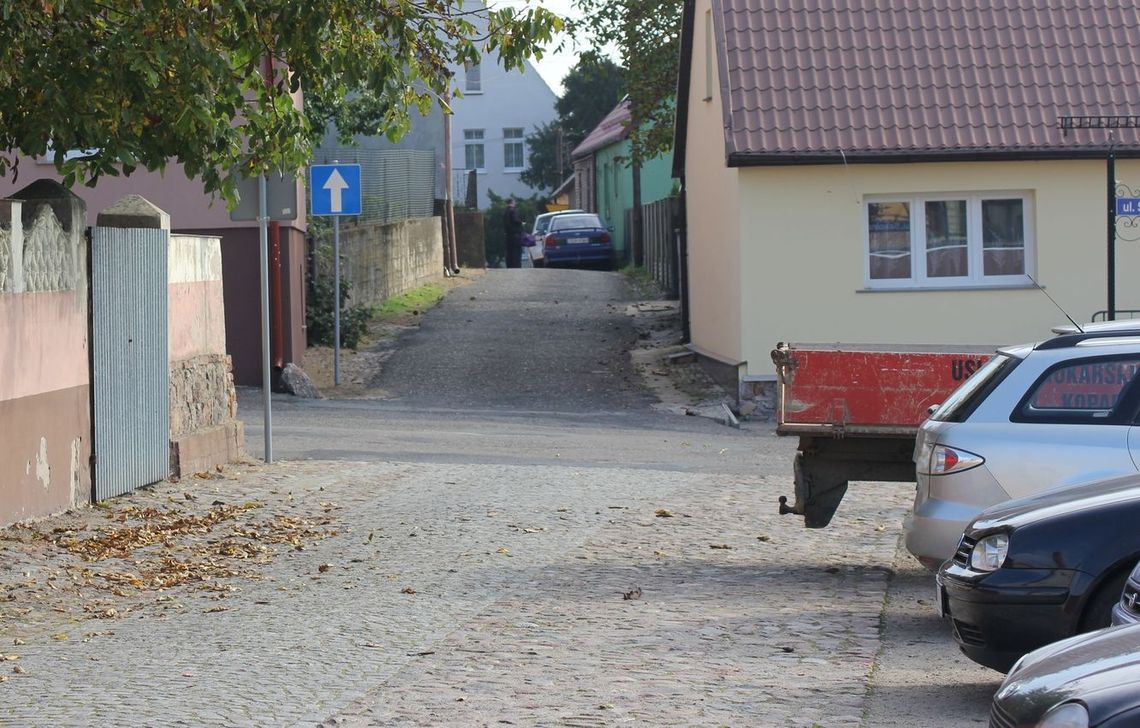 To będzie teraz ulica jednokierunkowa