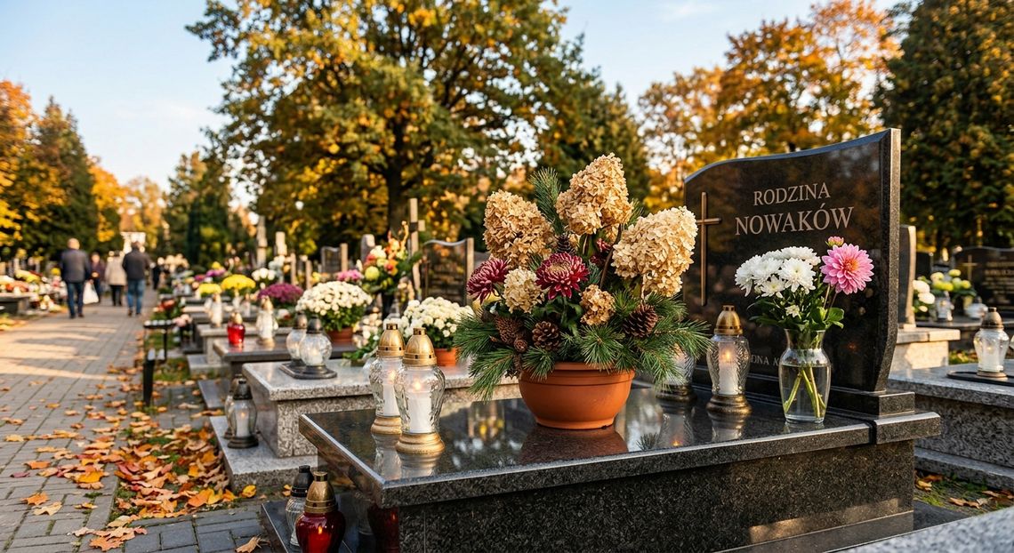 To już nie czas na chryzantemy? Oto co w tym roku ozdobi groby na Wszystkich Świętych
