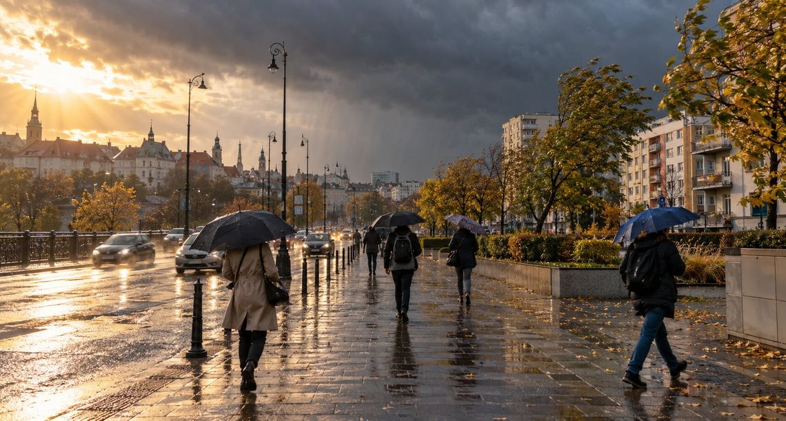 Złota jesień dobiega końca. Gwałtowne ochłodzenie i załamanie pogody w całej Polsce od czwartku Złota jesień dobiega końca. Gwałtowne ochłodzenie i załamanie pogody w całej Polsce od czwartku