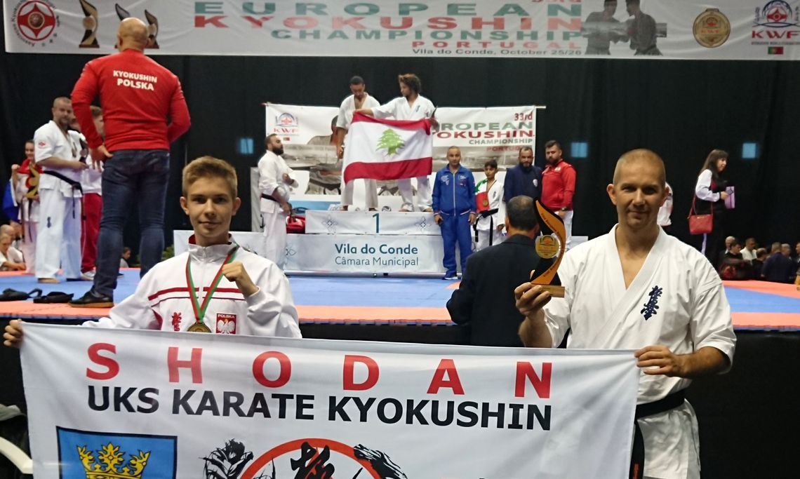 Tomasz Gibowski i Daniel Gibowski zdobyli 2 brązowe medale na mistrzostwach Europy Karate Kyokushin