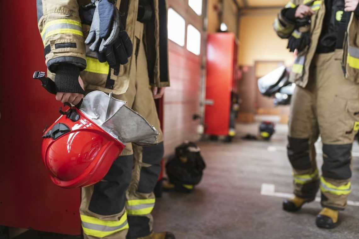 Tragedia strażaka. Potrącony podczas akcji