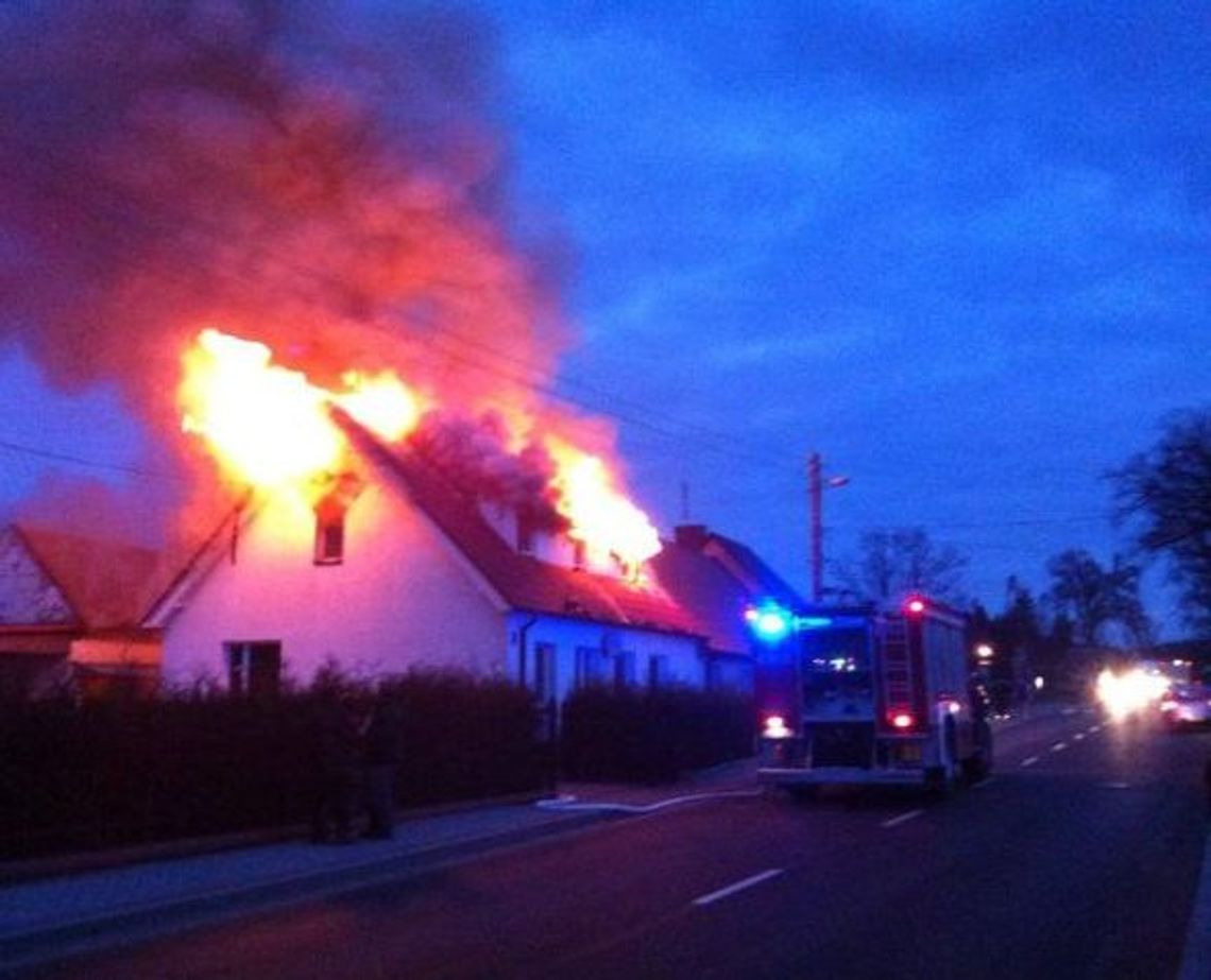 Tragedia tuż przed świętami. Pożar strawił dom