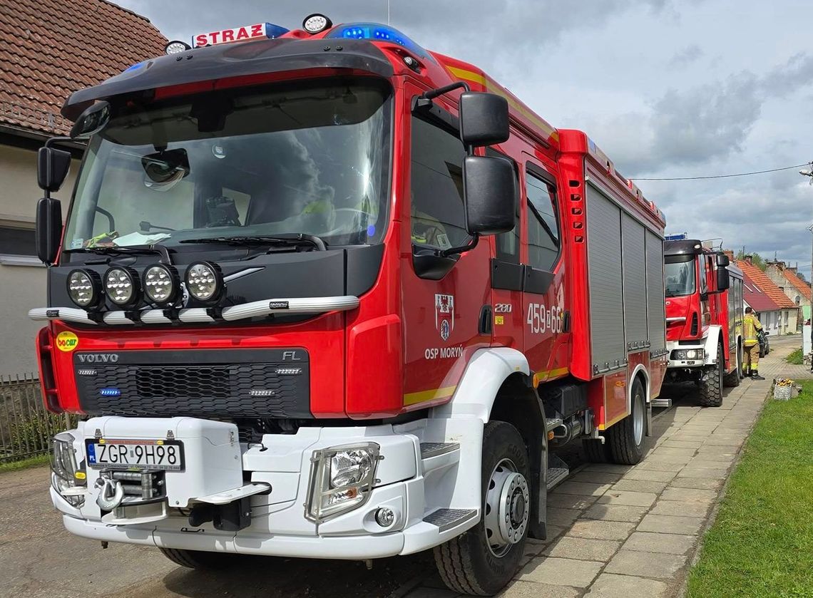 Tragiczne zgłoszenie. Strażacy znaleźli ciało mężczyzny