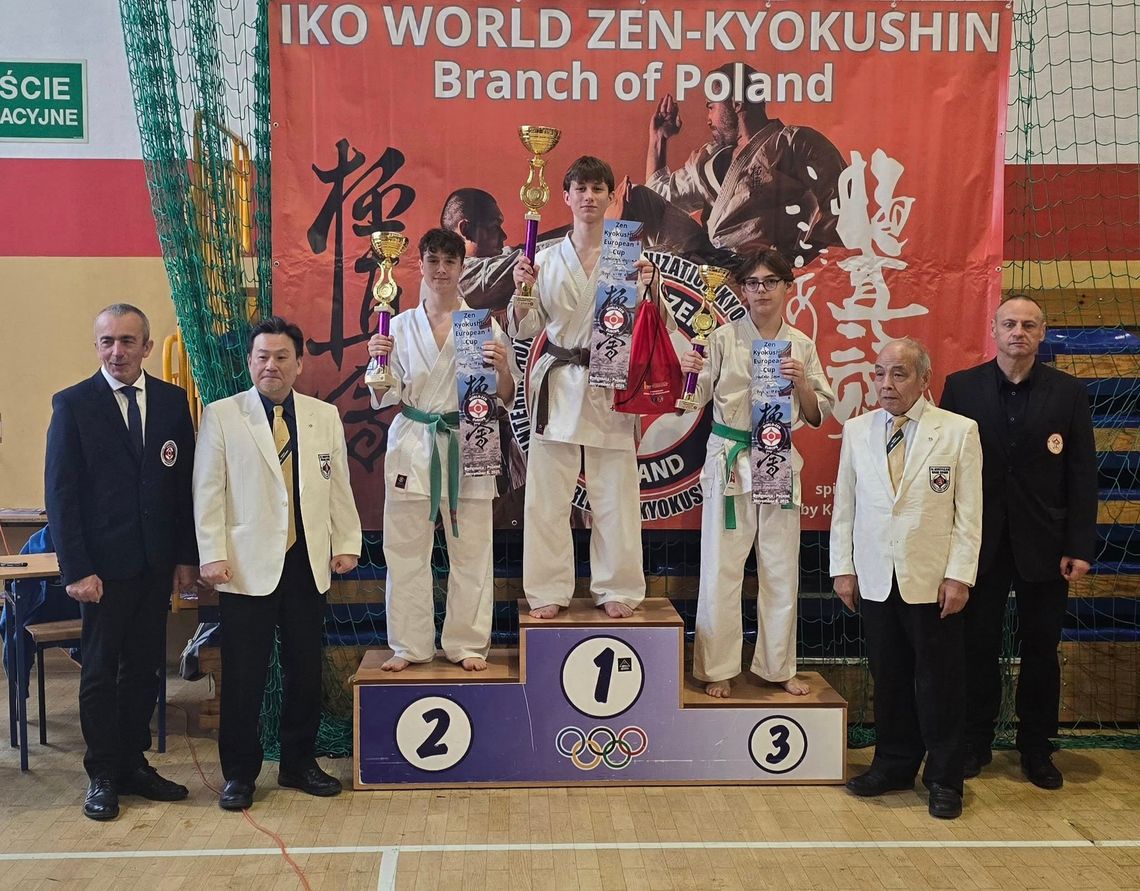 Triumf na międzynarodowej arenie! UKS Karate Kyokushin zdobył medale w pucharze Europy
