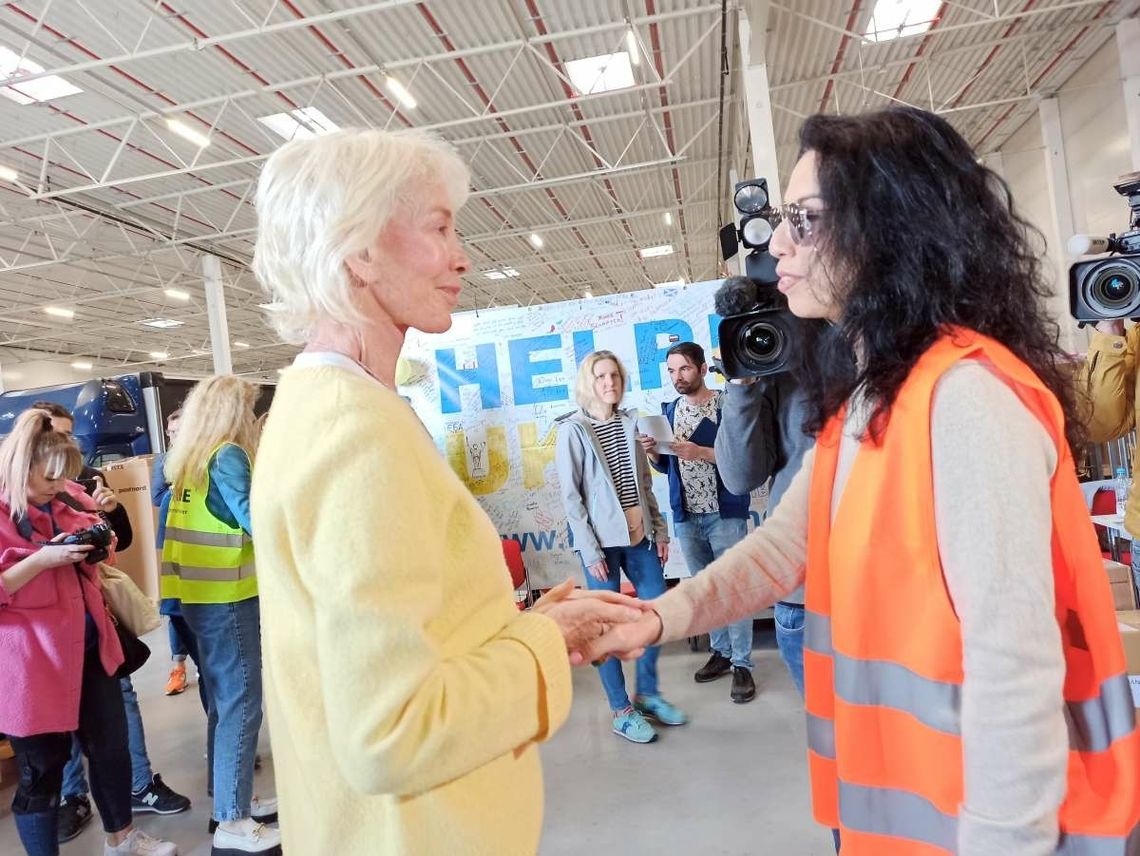 Trudie Styler, żona Stinga, przyjechała do Polski. W sprawie Ukrainy Trudie Styler, żona Stinga, przyjechała do Polski. W sprawie Ukrainy