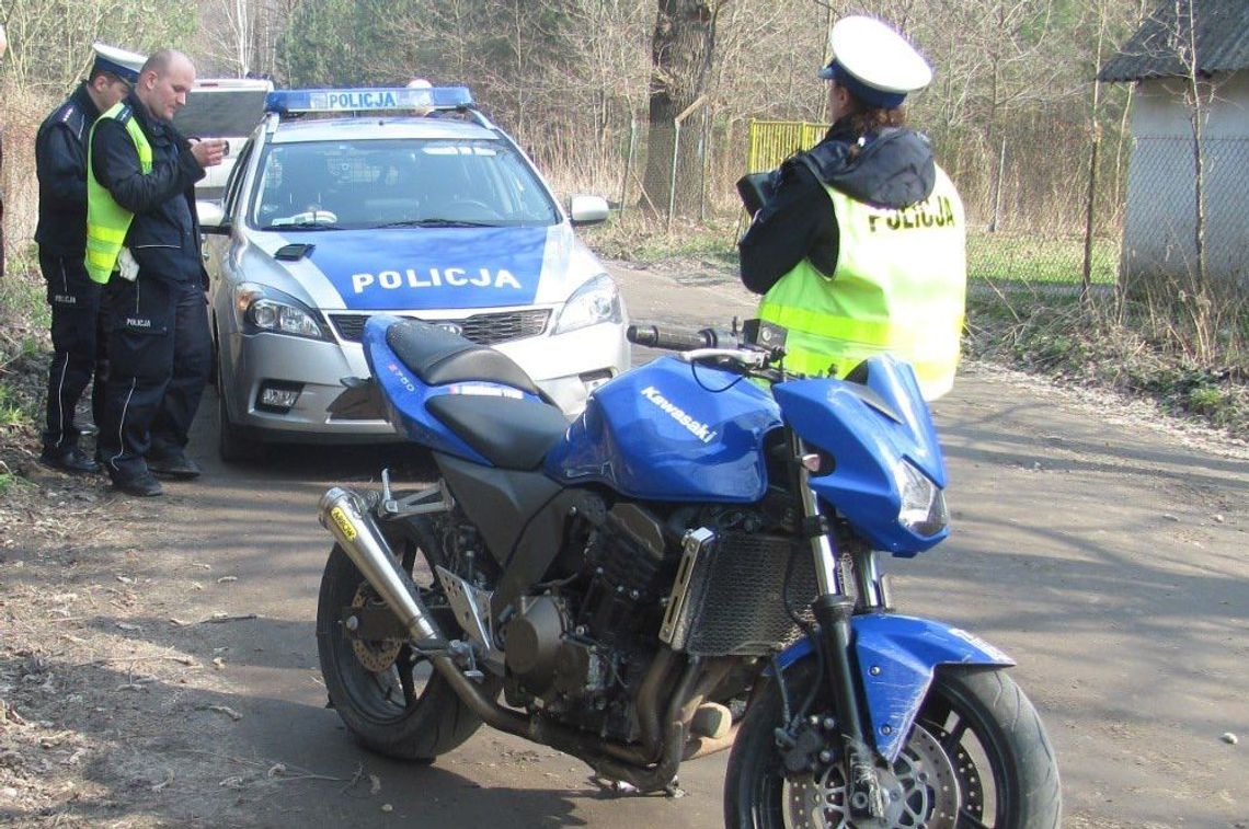 Trwa policyjna akcja pod kryptonimem "Motocykl"