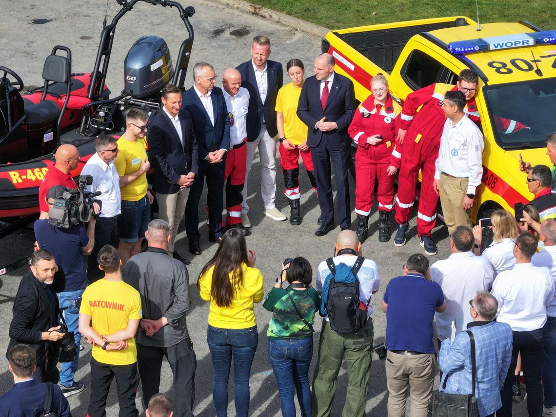 Tuż przed sezonem WOPR dostał nowy sprzęt. Co konkretnie dostali wodni ratownicy? Tuż przed sezonem WOPR dostał nowy sprzęt. Co konkretnie dostali wodni ratownicy?