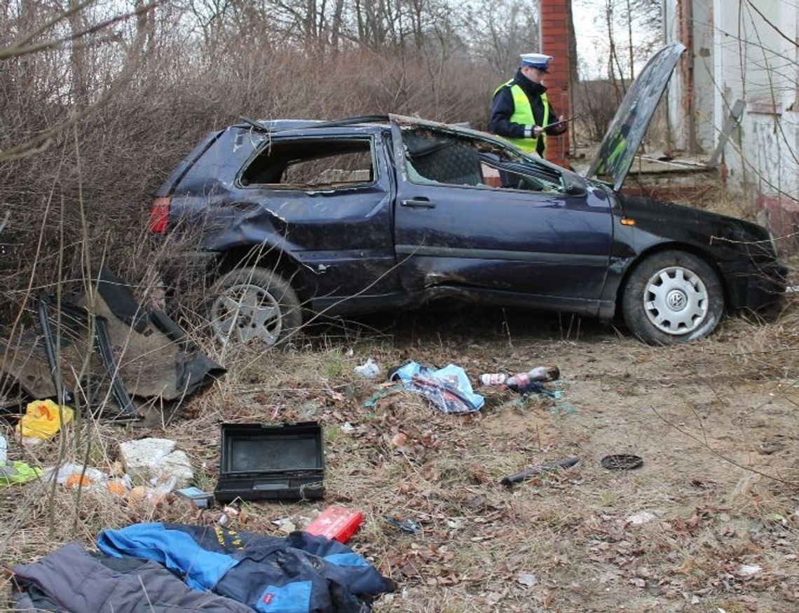 Ukradł samochód i zginął w czasie policyjnego pościgu