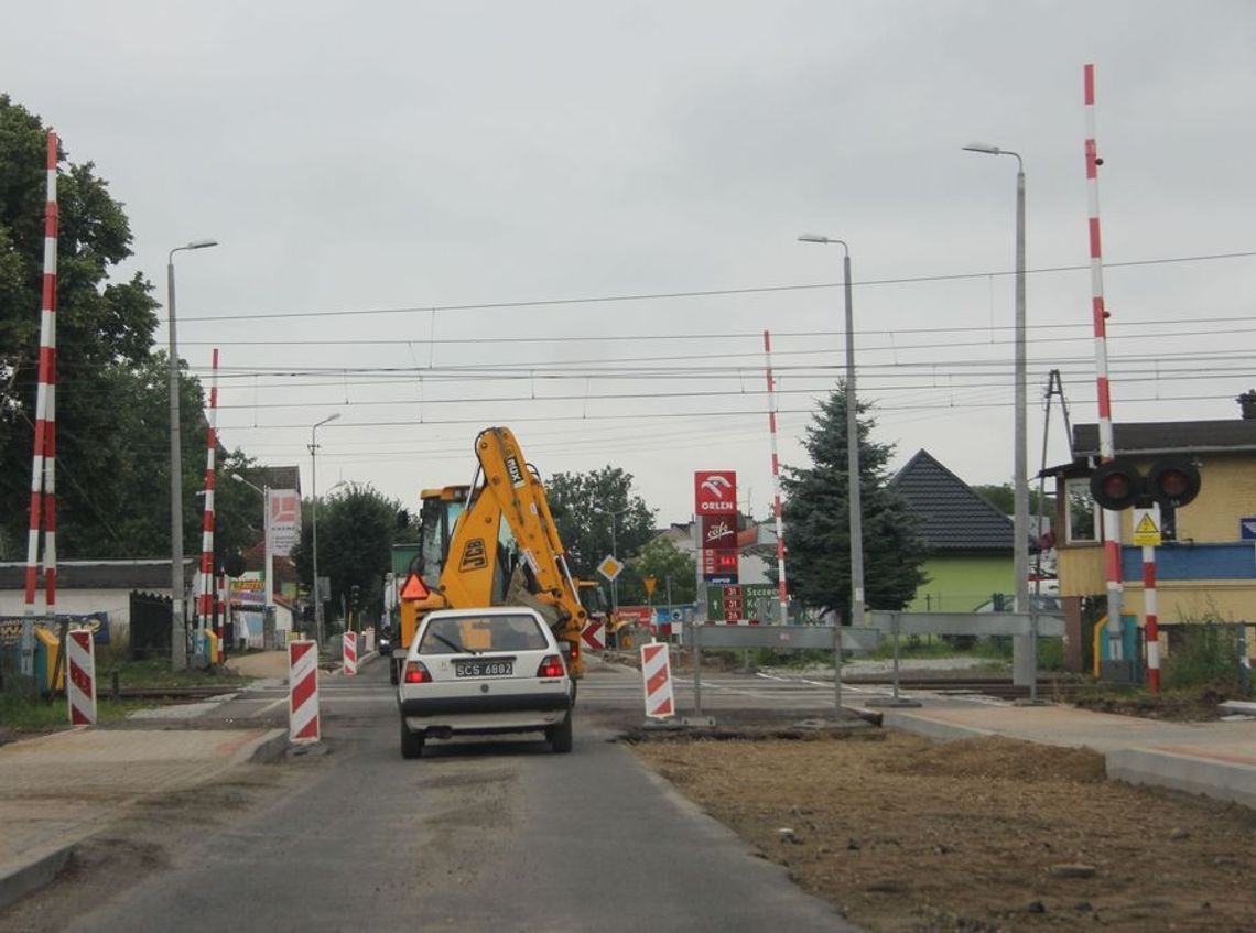 Uroczyste otwarcie przebudowanej ulicy w Chojnie