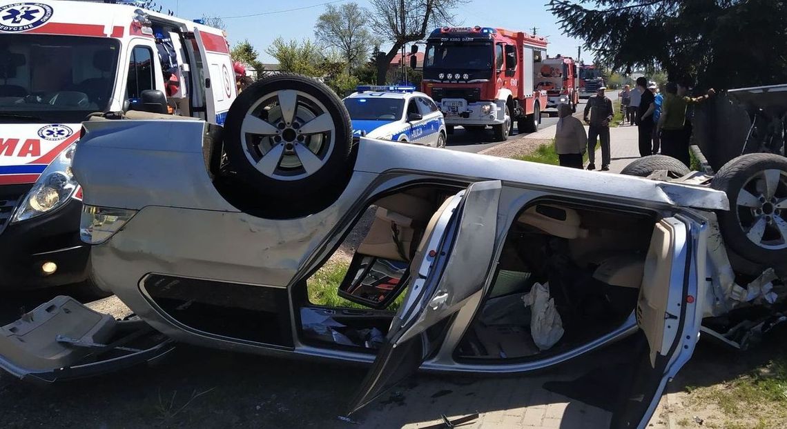 Usuwali skutki kolizji. Akcja za akcją