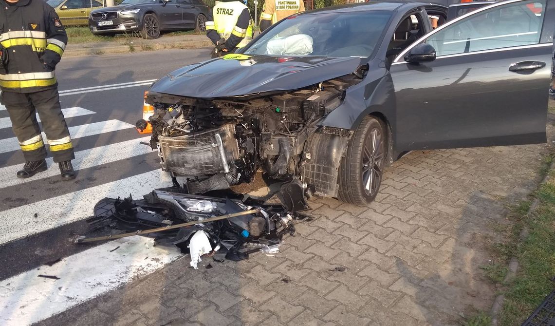 Usuwali skutki wypadku drogowego. Akcje nie tylko na drodze