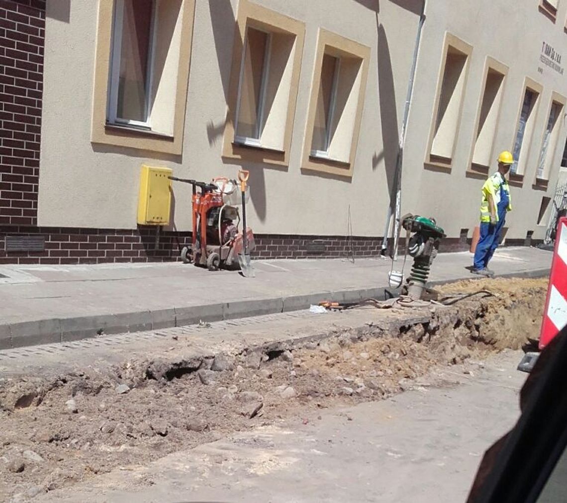 Utrudnienia na drogach w Gryfinie Utrudnienia na drogach w Gryfinie