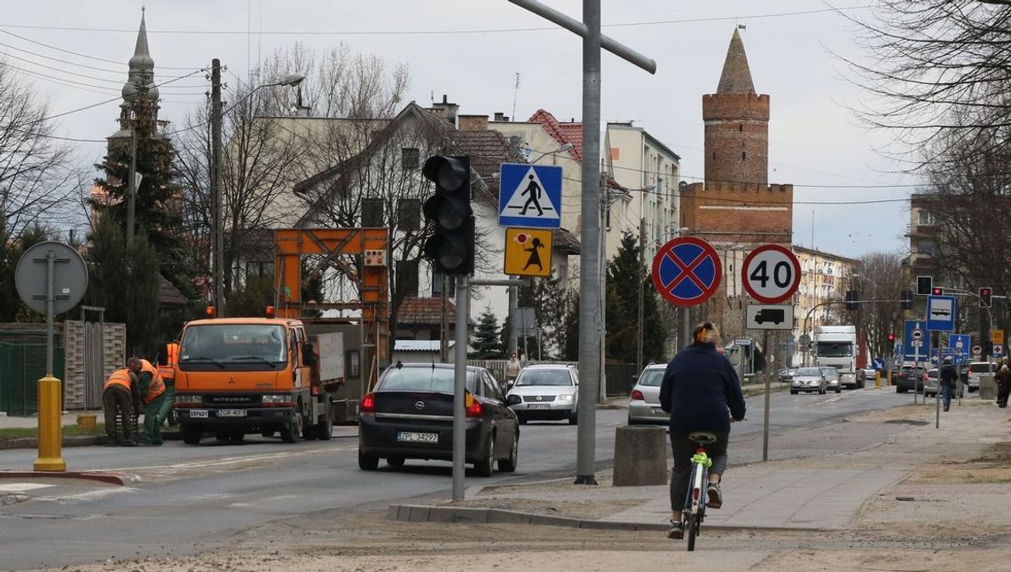 Uważajmy na utrudnienia na ulicy Łużyckiej Uważajmy na utrudnienia na ulicy Łużyckiej