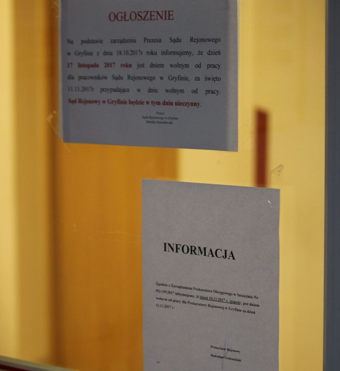 W jednym stali domku, ale prokuratorzy w ten piątek, a sędziowie w następny W jednym stali domku, ale prokuratorzy w ten piątek, a sędziowie w następny