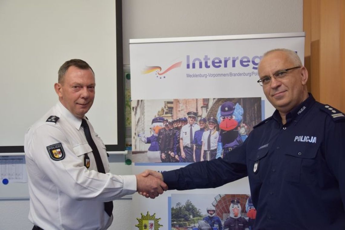 W ramach przygranicznej współpracy policjantów