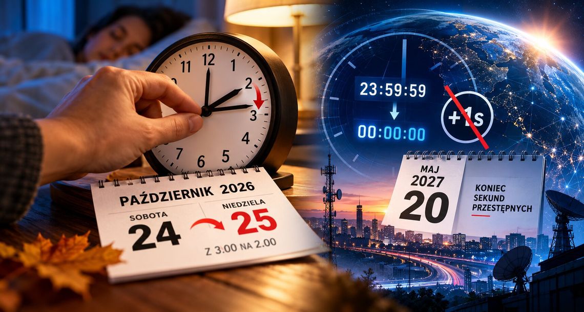 Sprawdź, jak zmiana czasu wpłynie na ludzi i technologię. W przyszłym roku czeka nas prawdziwa rewolucja z czasem Sprawdź, jak zmiana czasu wpłynie na ludzi i technologię. W przyszłym roku czeka nas prawdziwa rewolucja z czasem
