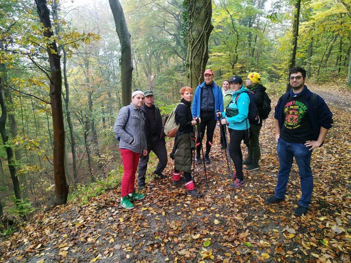 Wędrowali żółtym szlakiem [ZDJĘCIA]