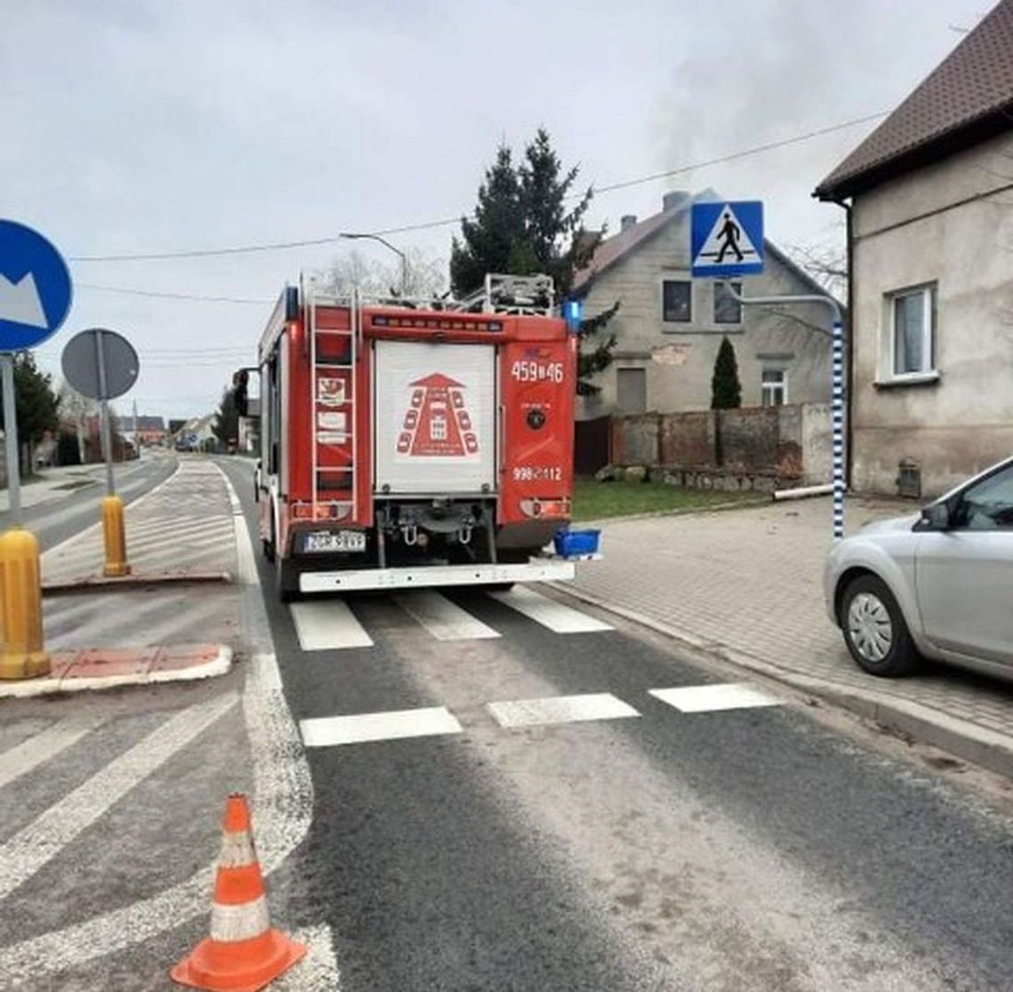 Wezwani zostali do pożaru przewodu kominowego Wezwani zostali do pożaru przewodu kominowego