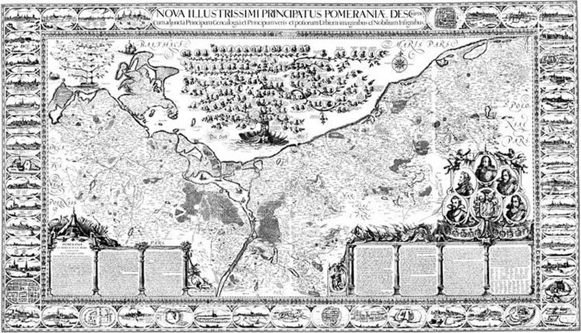 Wielka mapa Księstwa Pomorskiego