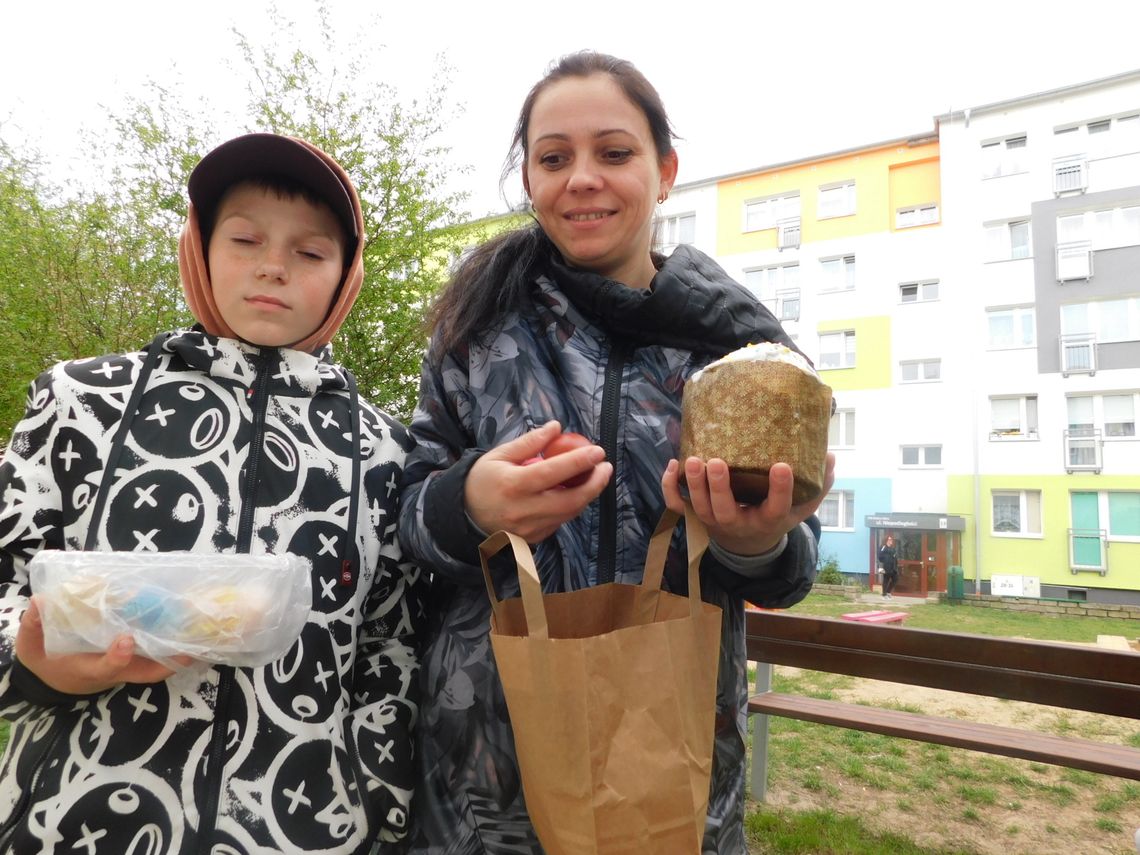Wielkanoc u ukraińskich przyjaciół. Poświęcenie pokarmów w Gryfinie