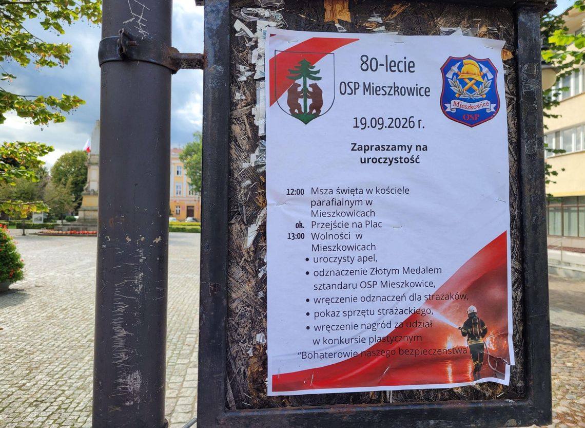 Wielki jubileusz OSP w Mieszkowicach. Sprawdź zmieniony program obchodów 80-lecia straż Wielki jubileusz OSP w Mieszkowicach. Sprawdź zmieniony program obchodów 80-lecia straż