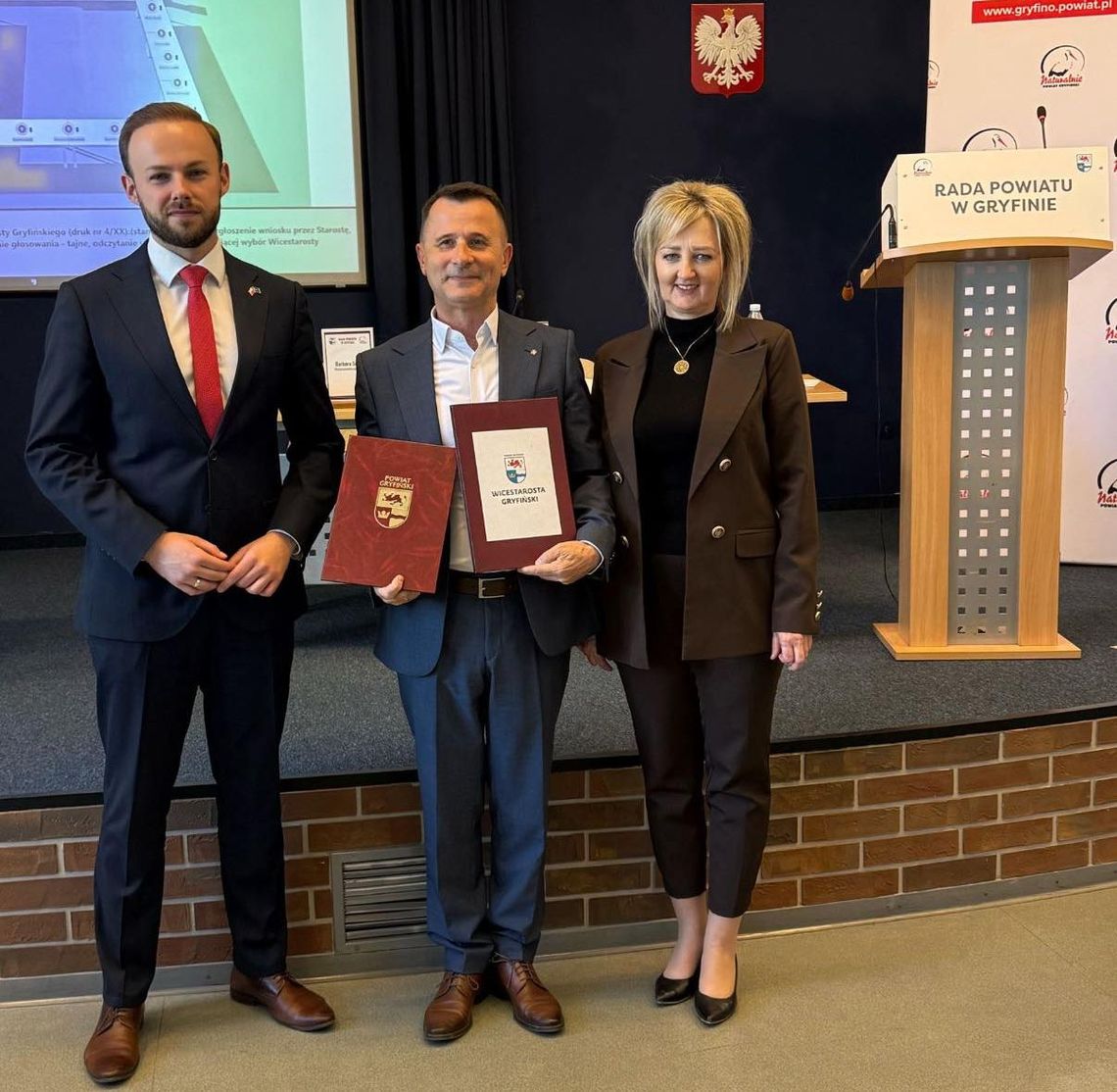 Wielkie zmiany w powiecie gryfińskim. Roman Michalski nowym wicestarostą i roszady w zarządzie